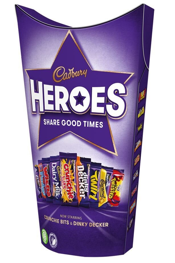 Cadbury heroes crunchy bites, Imported
