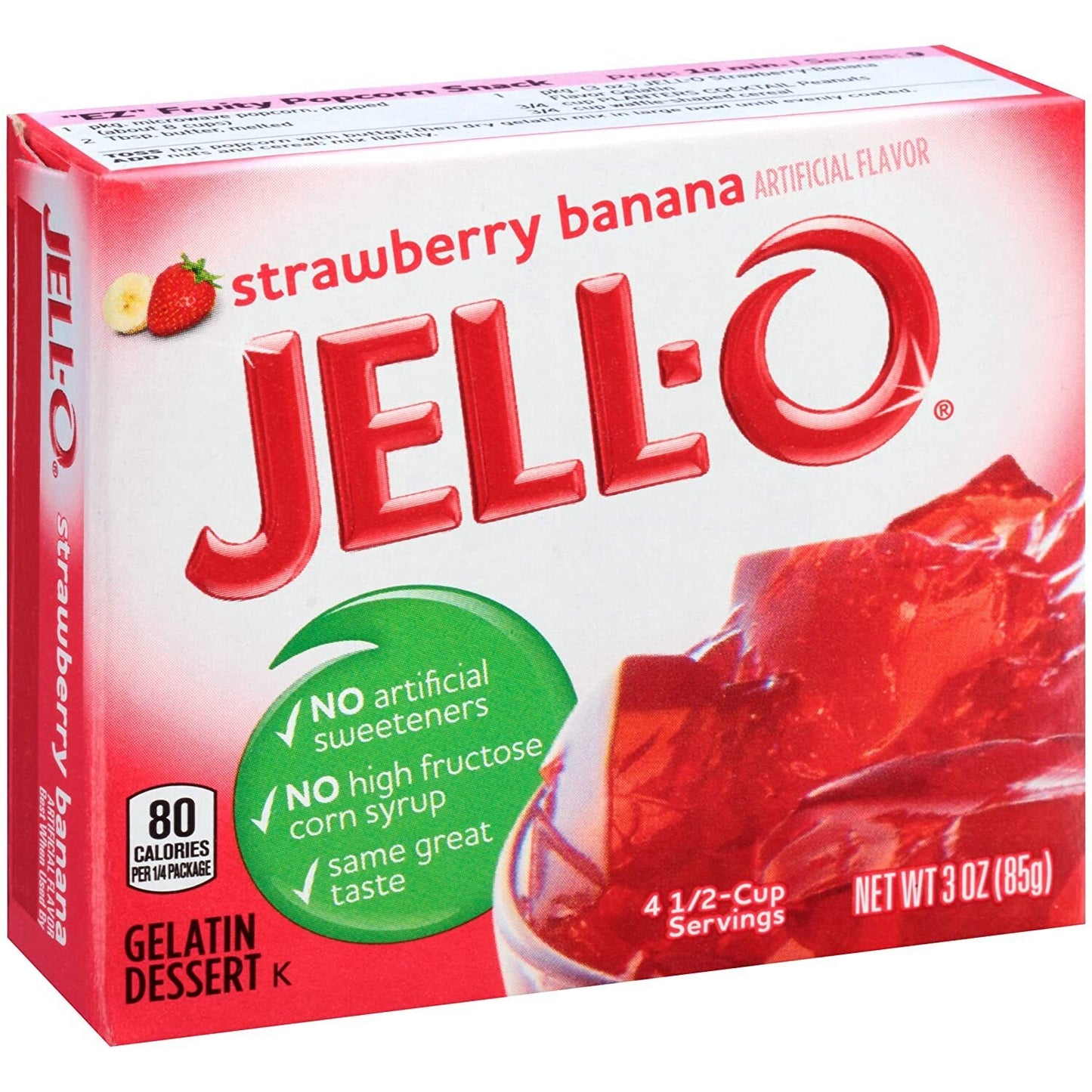 Jello Strawberry Banana 25G