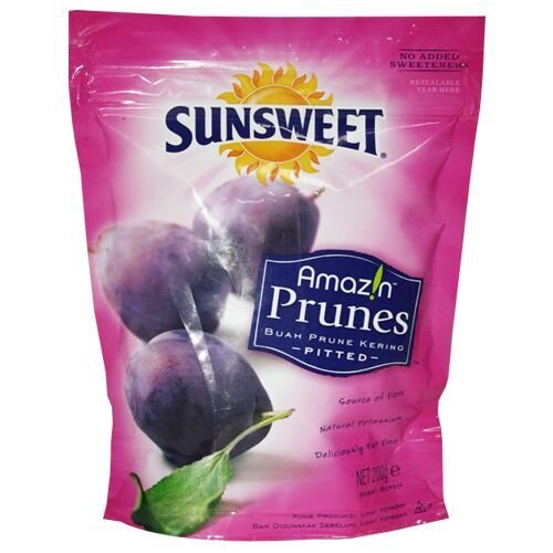 Sunsweet Pitted Prunes (200g) – Premium Quality Imported Dried Plums