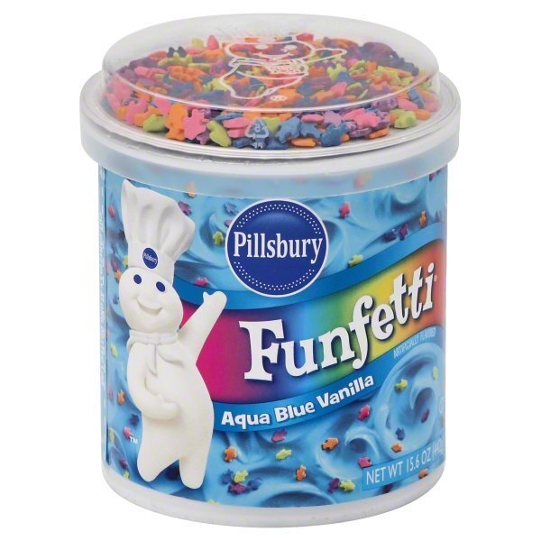 Pillsbury FunFetti Aqua Blue Vannila - 442g