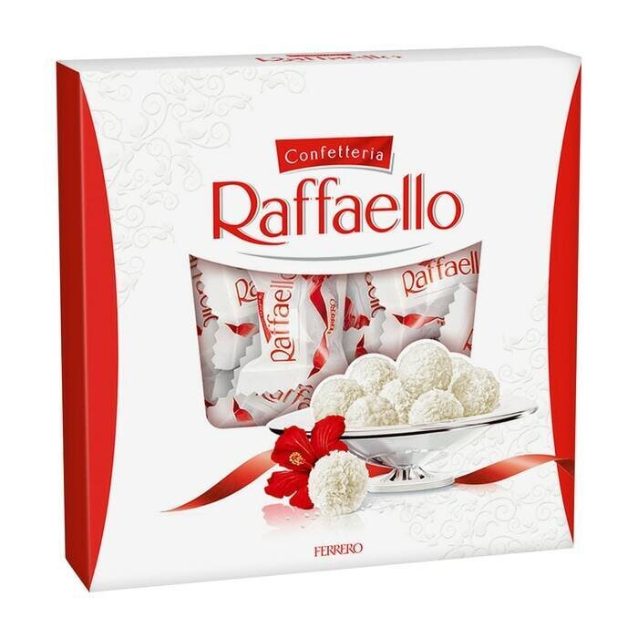Ferrero Confetteria Raffaello Coconut & Almond Truffles Gift Box (Imported) (240g)