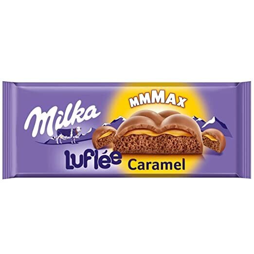 Milka Luflee Caramel Chocolate 250G