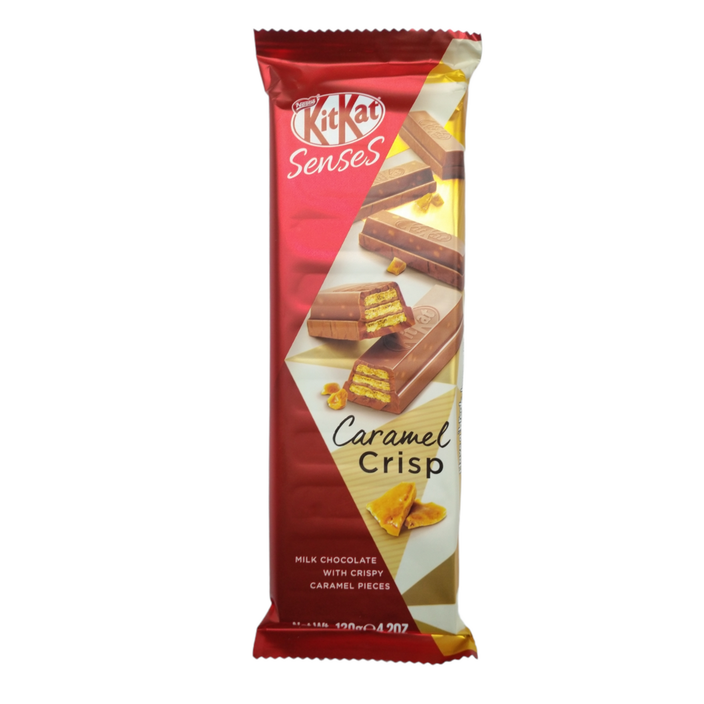 Kitkat Senses Caramel Chrisp 120G, Imported