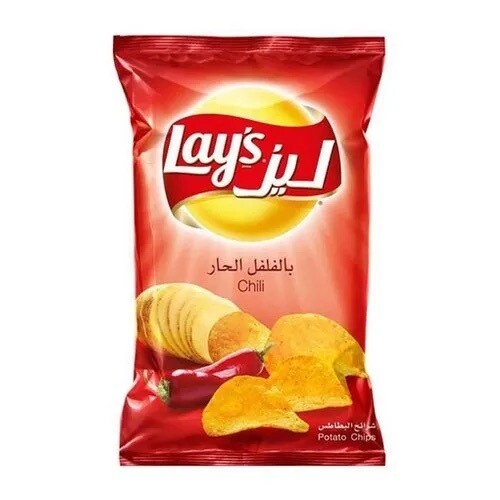 Lays Spicy Chili Potato Chips (Imported) - 170g | Bold & Flavorful | Imported