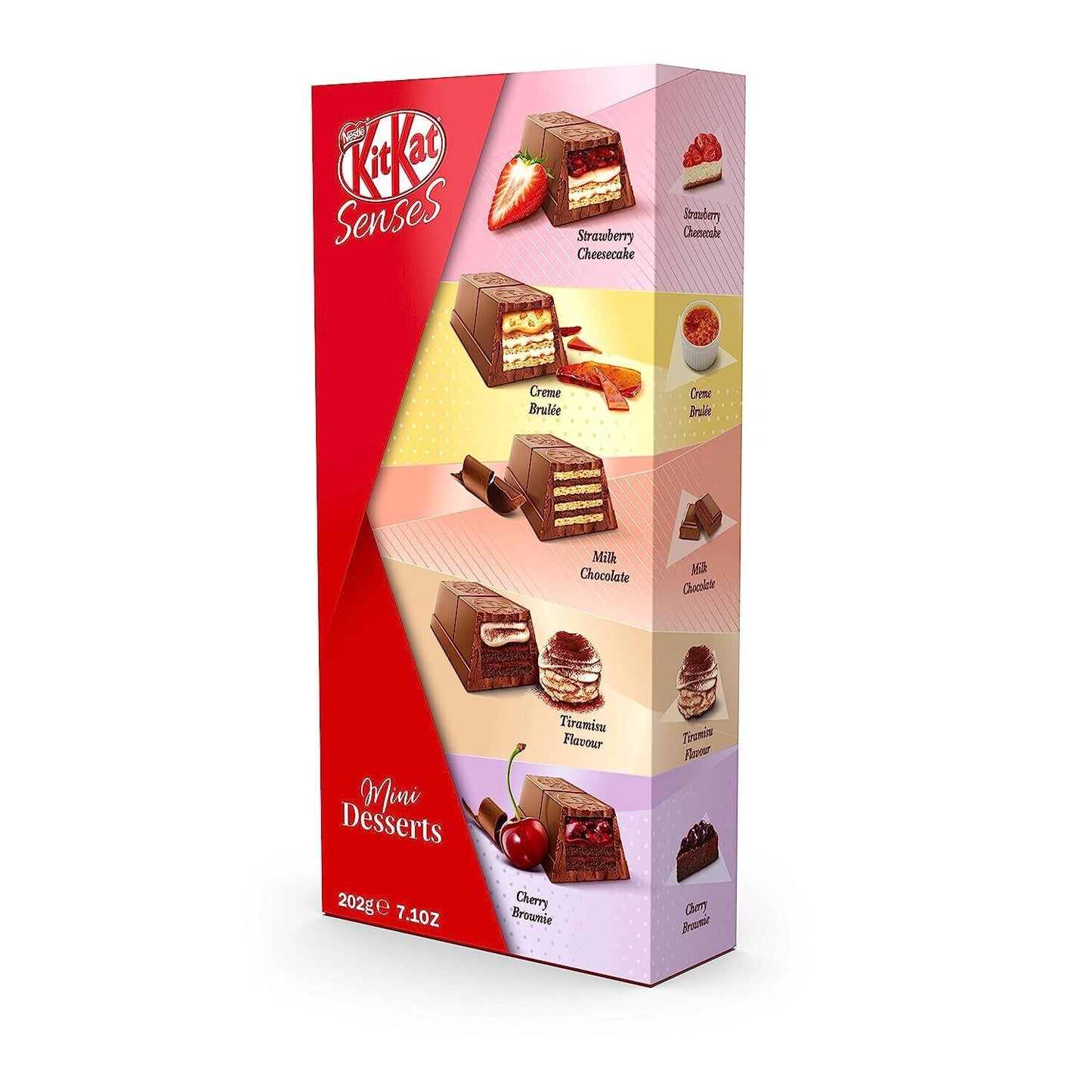 Nestlé KitKat Senses Assorted Mini Desserts Box, 202G | Imported