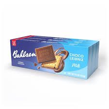Imported Bahlsen Orange Milk Chocolate Biscuits 111g