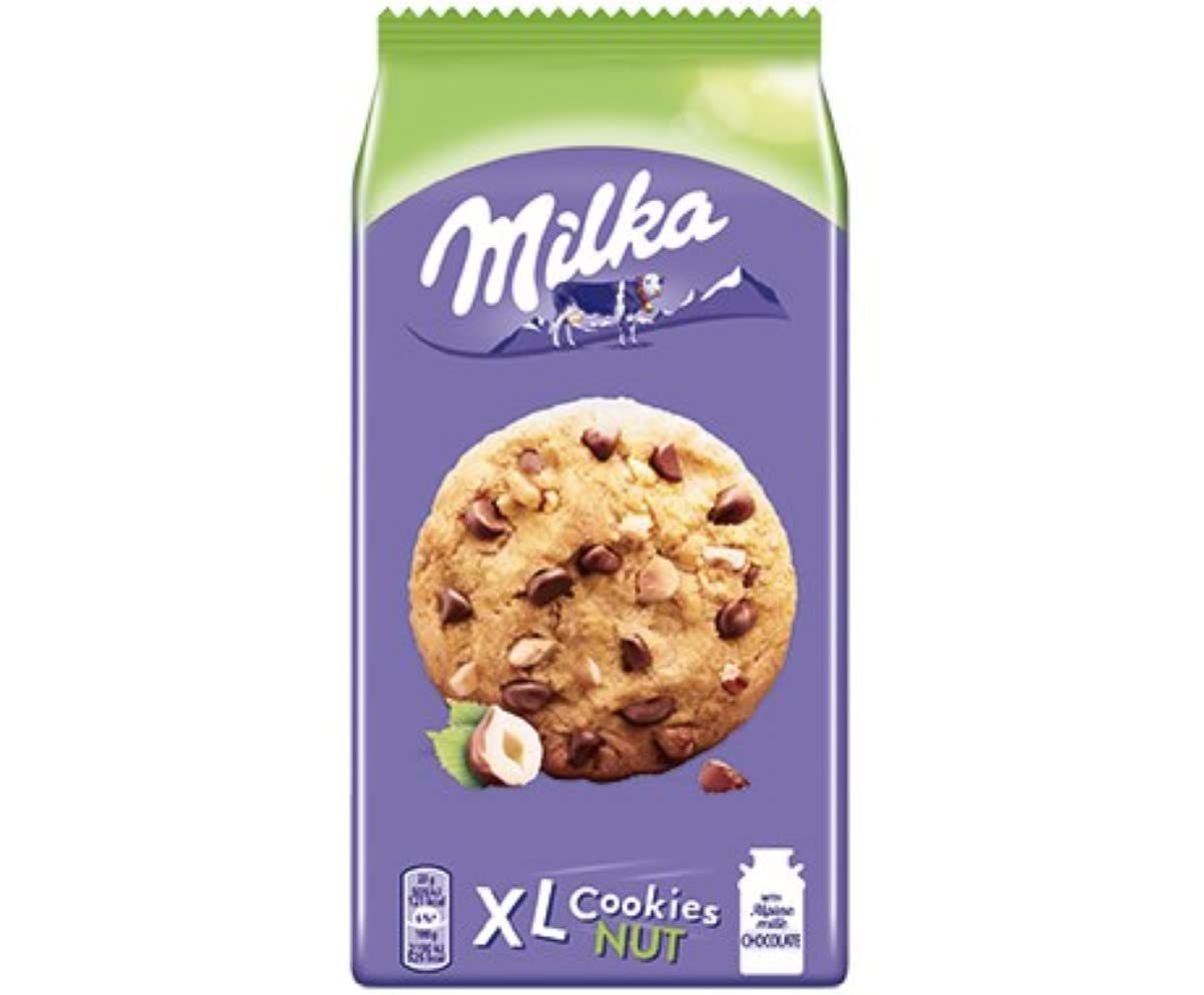 Milka XL Cookies Nut 184g, Imported