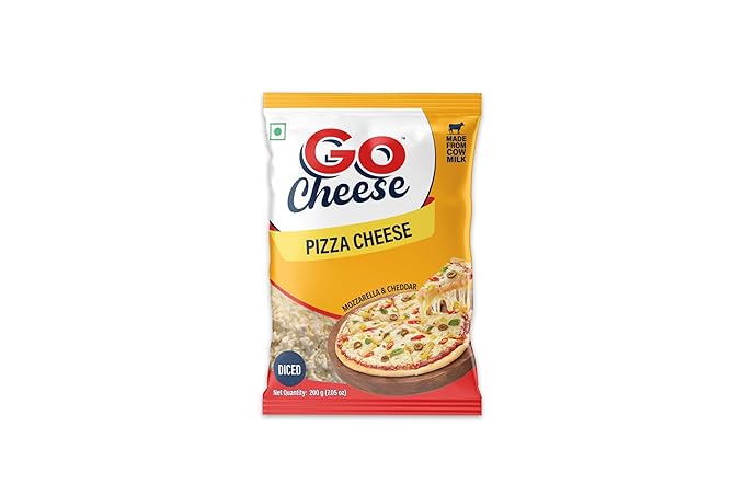 Go Mozzrella Blend Diced Cheese 200G