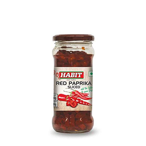 Habit Red Paprika Sliced 350G