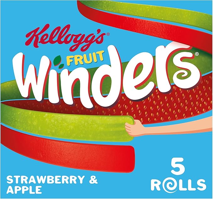 Kelloggs Fruirt Winders Doubles Apple And Strawberry