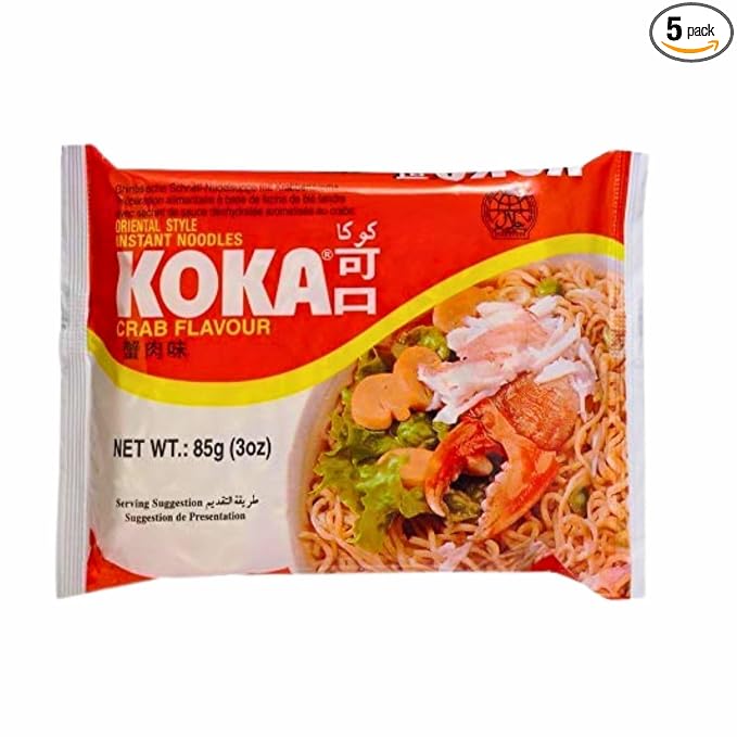 Koka Peri Peri Crab Instant Noodles 85G