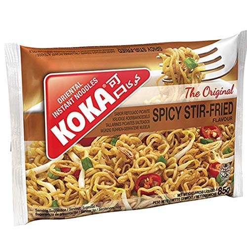 Koka Spicy Stir-Fried The Original Instant Noodles 85G
