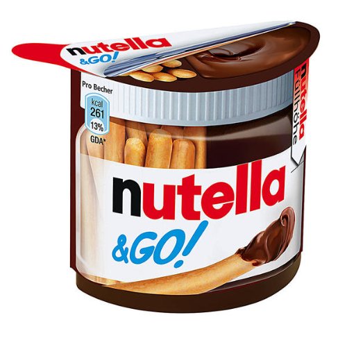 Nutella Hazelnut Spread With Cocoa & Breadsticks 52G
