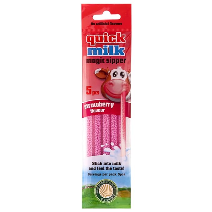 Quick Milk Magic Sipper - Strawberry 30G