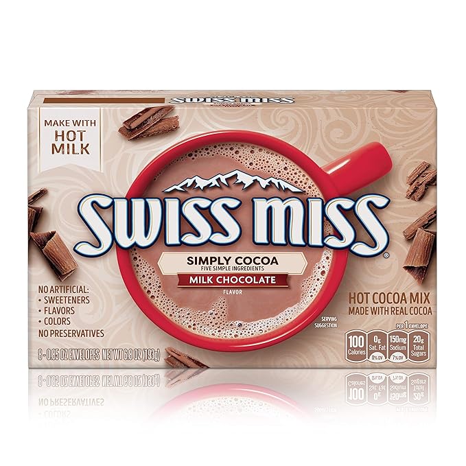 Swissmiss Simple Cocoa Milk Chocolate Mix 193G