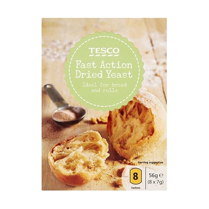 Tesco Fast Action Dried Yeast 56G