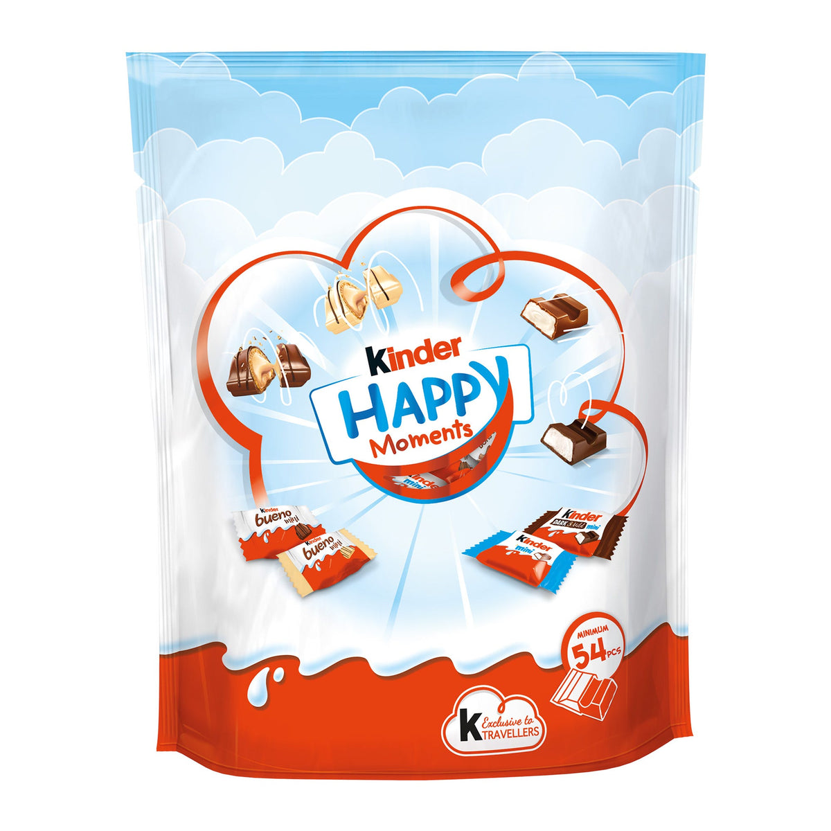 Kinder Happy Moments Mini Mix Chocolates, 337g (Minimum 54 Pieces) – pack