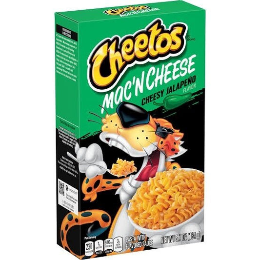 Cheetos Mac' N Cheese Pasta Cheesy Jalapeno 
 164g | Imported From USA