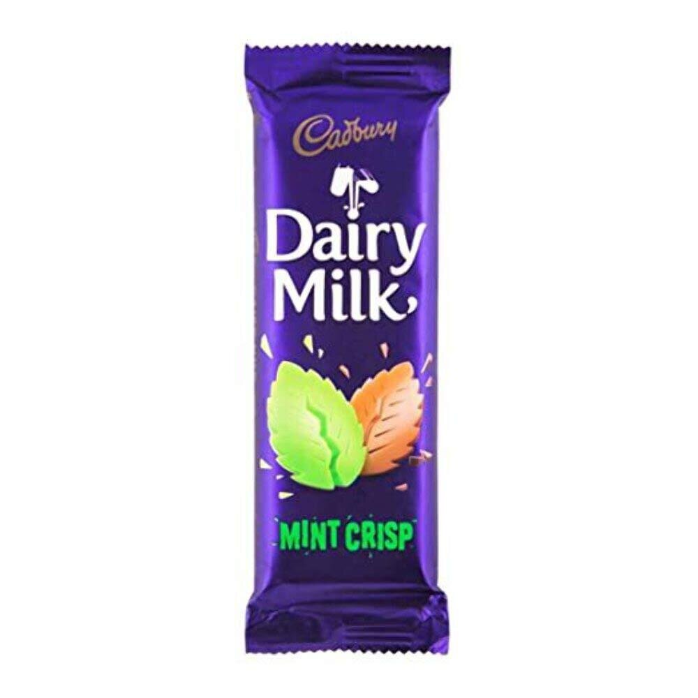 Cadbury Dairy Milk Mint Crispy Chocolate Bar (Imported)