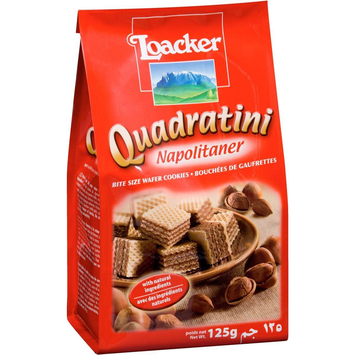 Loacker Quadratini Napolitaner 125G – Swad India