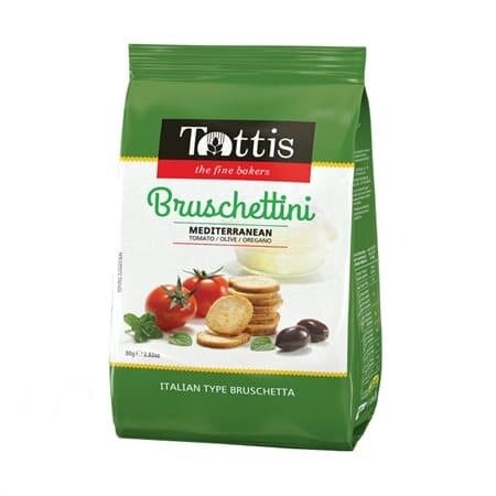 Tottis Bruschettini Mediterranean 80G