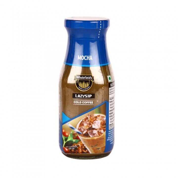Wholefield's Lazysip Mocha Cold Coffee 280Ml