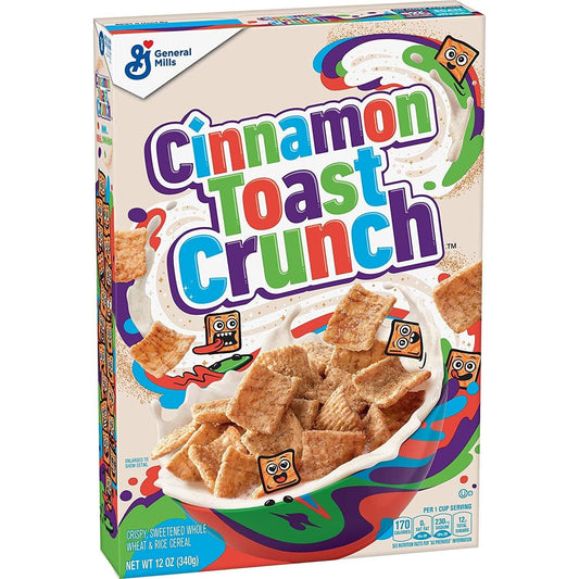 General Mills Cinnamon Toast Crunch Cereal (345g) | Imported from USA