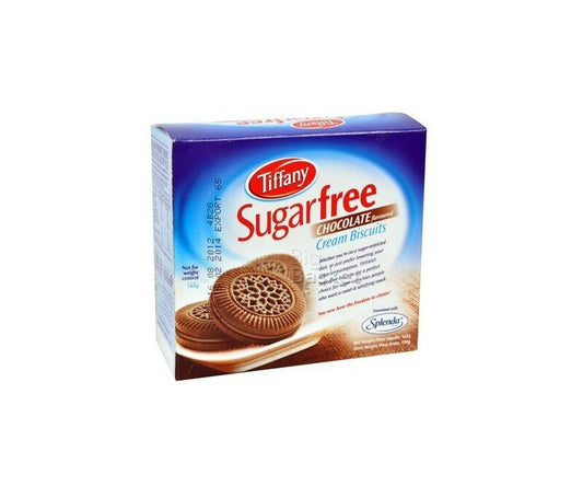 Tiffany Sugar Free Chocolate Sandwich Cookies 162g, Imported
