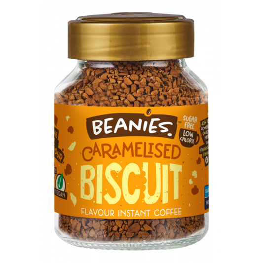 BEANIES CARAMELISED BISCUIT INSTANT COFFEE 50G