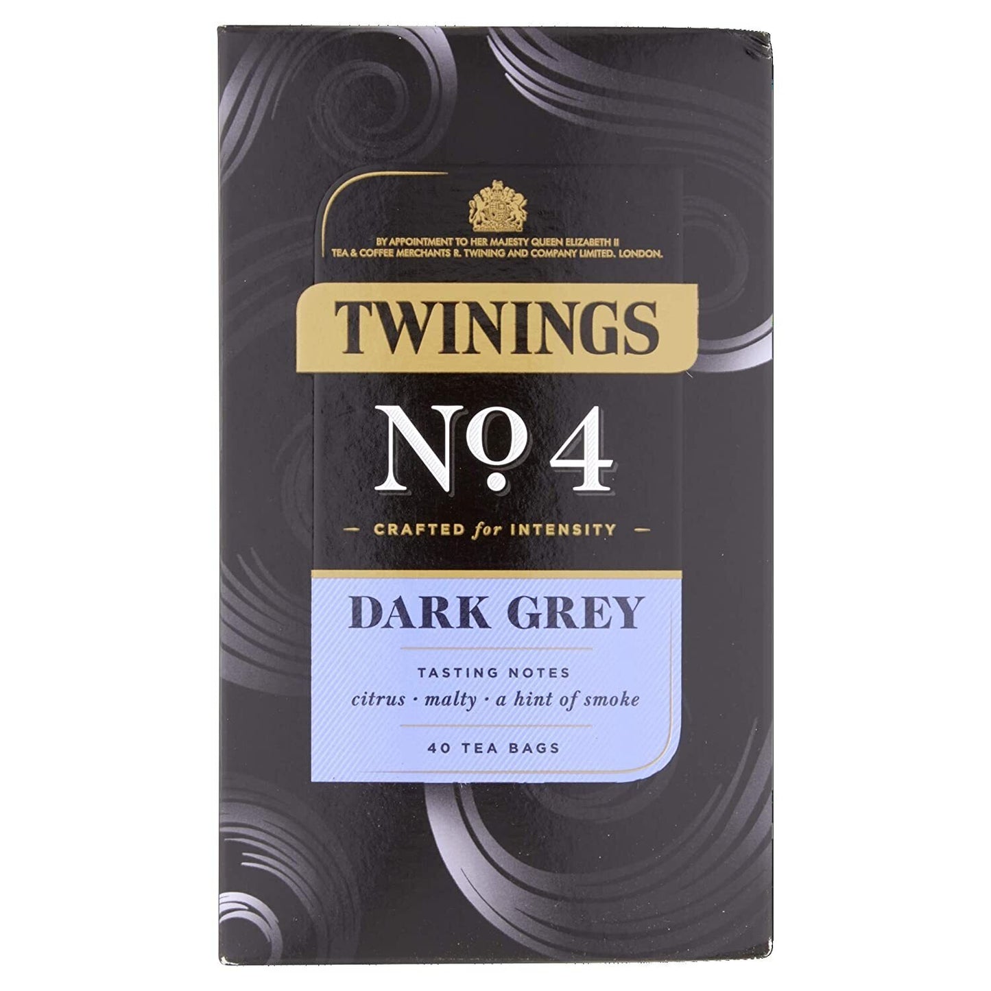 Twinings- No.4 Dark Grey Tea Bags 40g, Imported