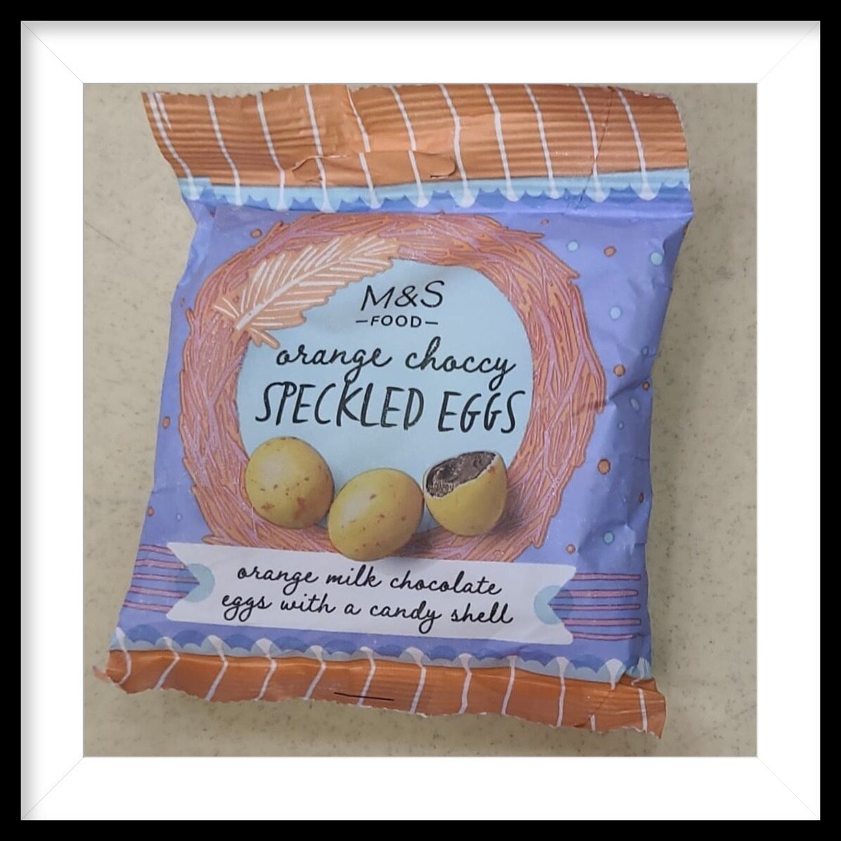 M&S Orange Choccy Speckled Eggs