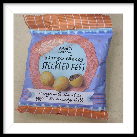 M&S Orange Choccy Speckled Eggs