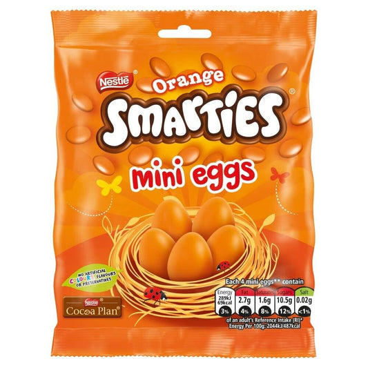 Nestle Orange Smarties Mini Eggs