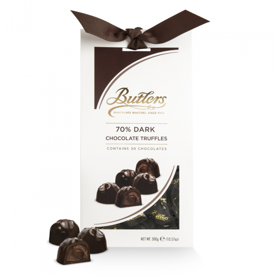 Butlers 70% Dark Chocolate Twistwrap - 170g, Imported