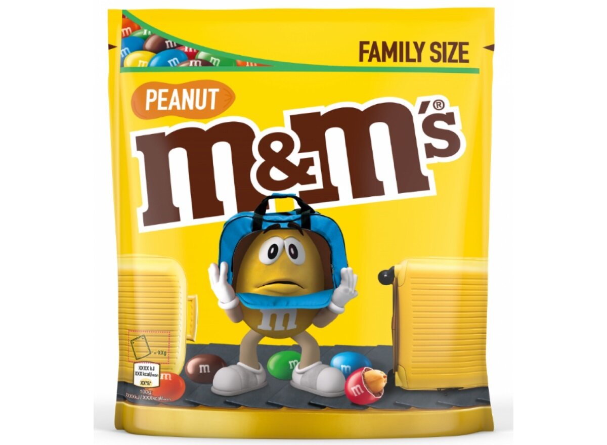 M&M Peanut Family Size Pack 440G | Imported