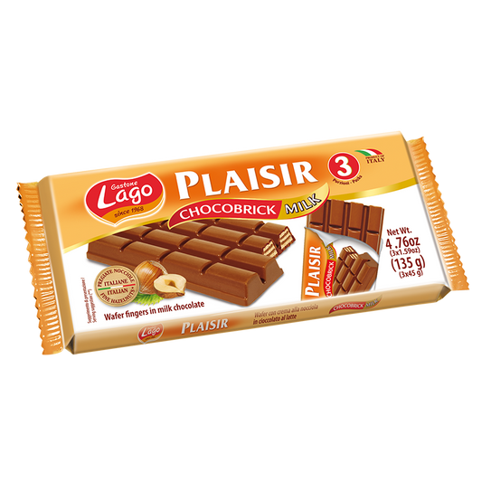 Lago Plaisir Chocobrick Milk 45G