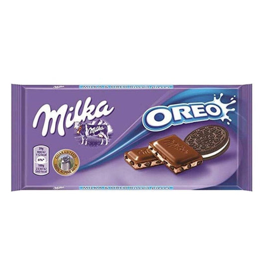 Milka - Oreo Chocolate Bar - (100G)  Imported