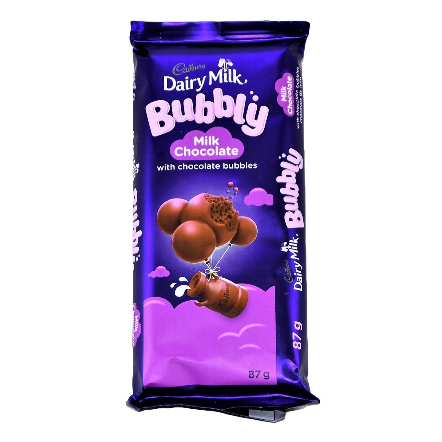 Cadbury Dairy Milk Bubbly Milk Chocolate, 87 G | Imported