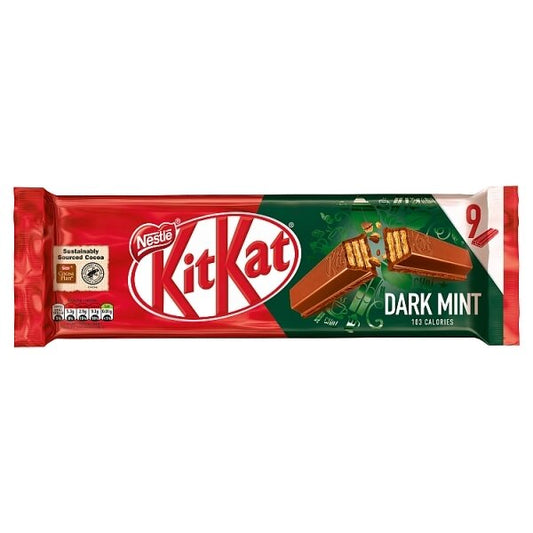 Kitkat Chocolate Dark Mint (8 Bars)| Imported From UK