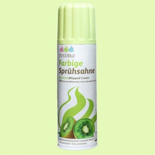 Rosima - Farbige Spruhsahne Grun 250ml
