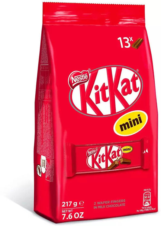 Kitkat Mini Chocolate Pouch - 217G |  Imported