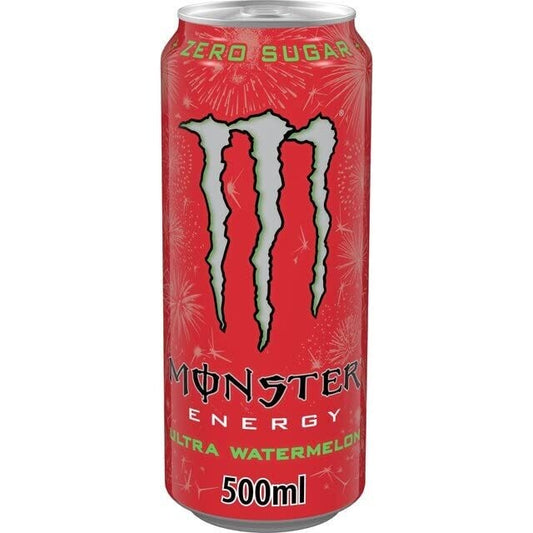Monster Ultra Watermelon Energy Drink - 500ml | Imported