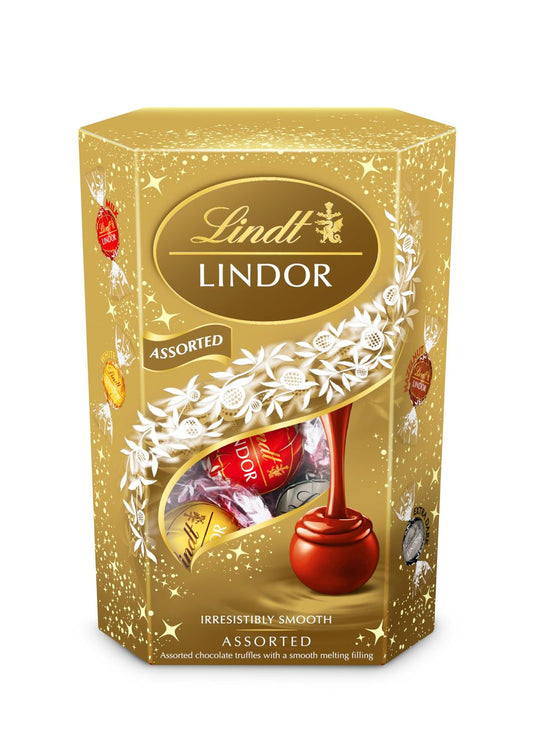 Lindt LINDOR Assorted Chocolate Truffles (200g) | Imported