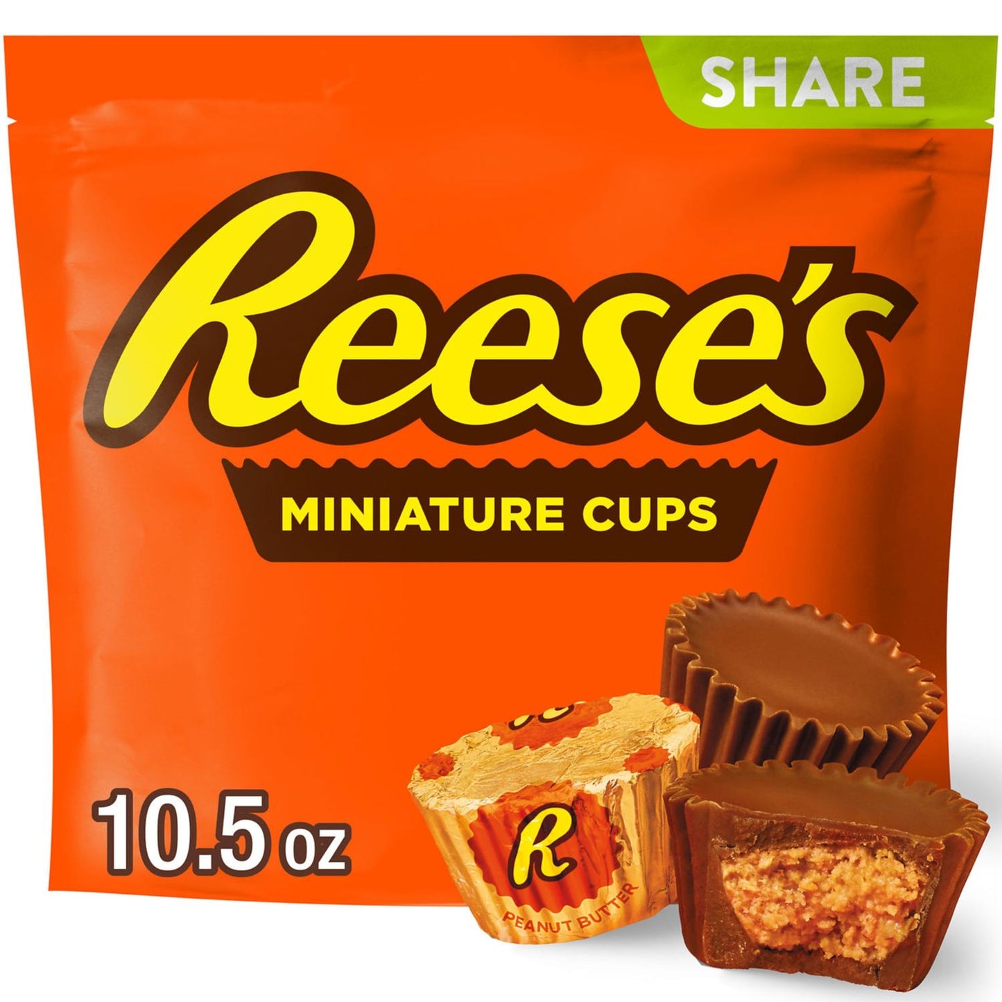 Reese's Miniature Cup Pieces (Imported) - Bite-Sized Chocolatey Goodness