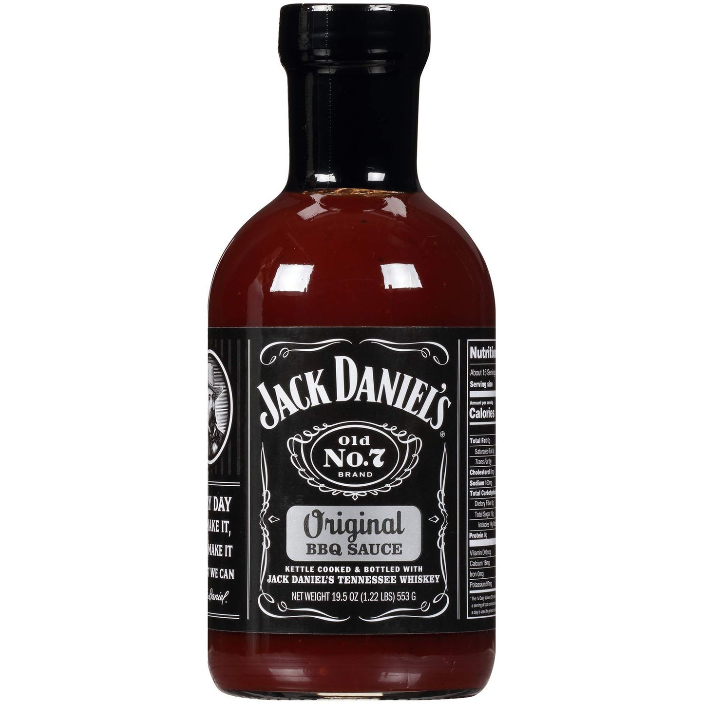 Jack Daniel's Old No. 7 Original BBQ Sauce (553g) - Authentic American BBQ Flavor