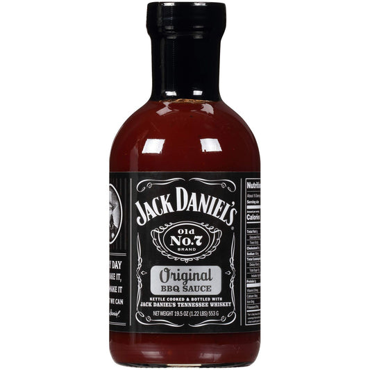 Jack Daniel's Old No. 7 Original BBQ Sauce (553g) - Authentic American BBQ Flavor