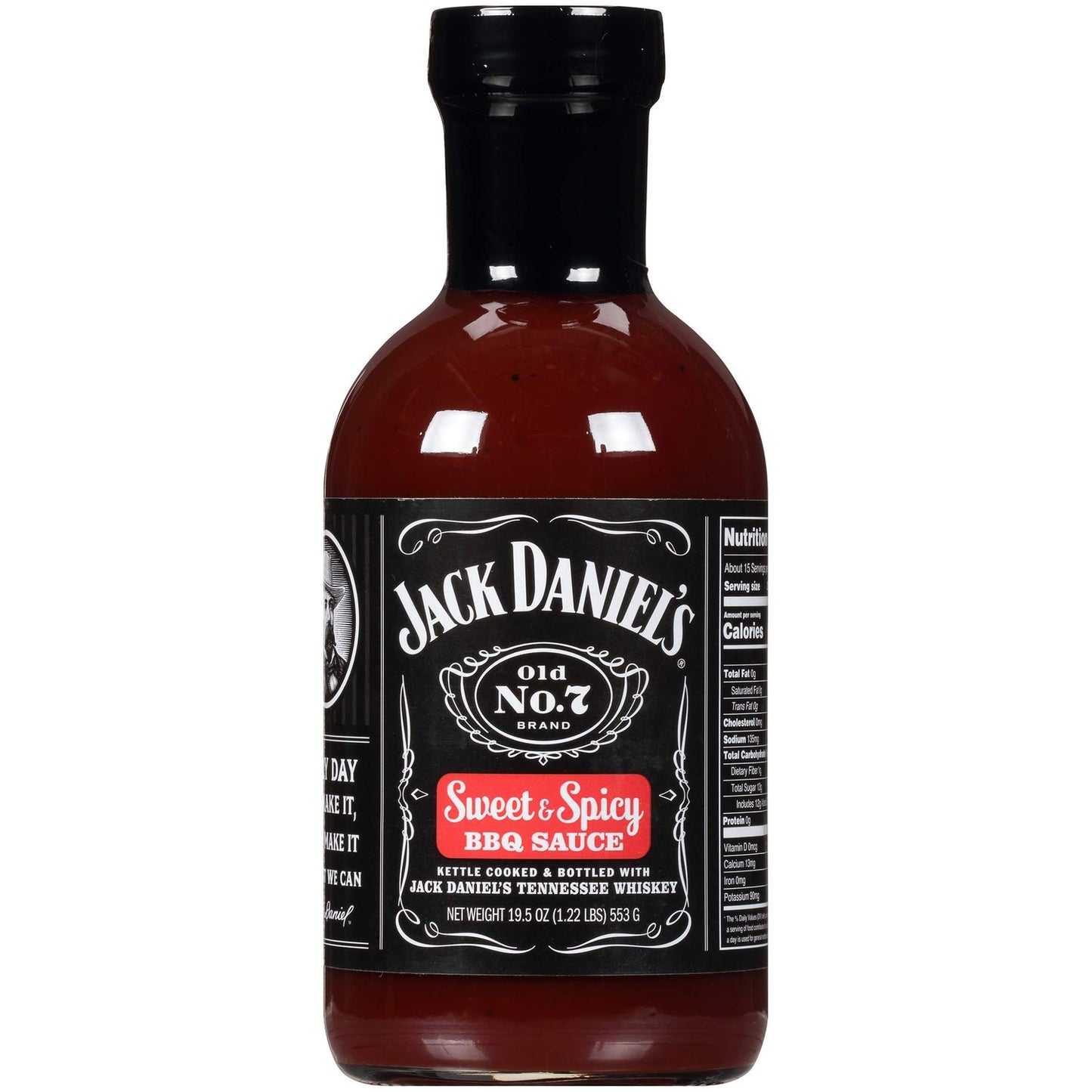 Jack Daniel's Sweet & Spicy BBQ Sauce - Premium Imported Grilling Glaze