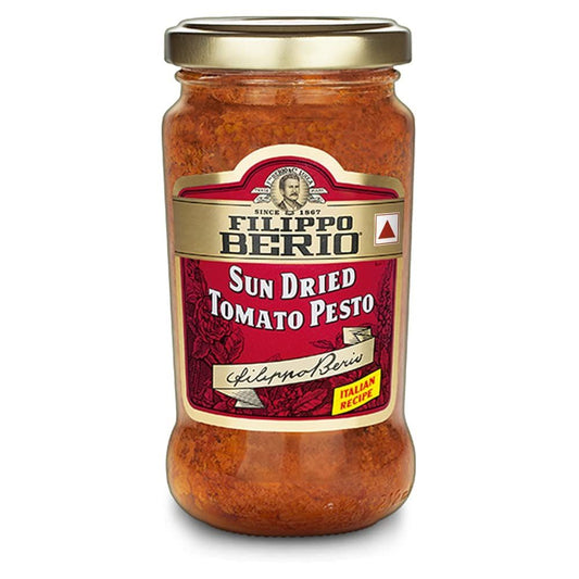 Filippo Berio Sun Dried Tomato Pesto, 190G (Imported)