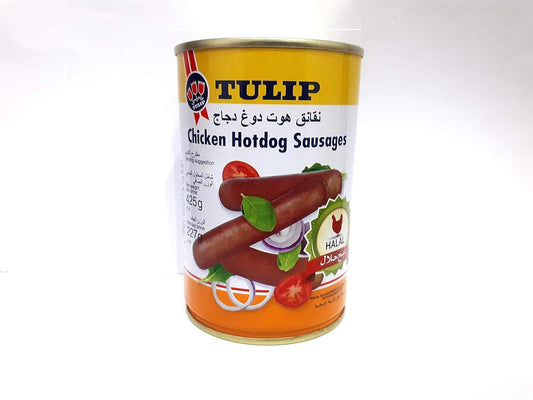Tulip Chicken Hotdog Sausage 425g, Imported, Bestseller | Halaal