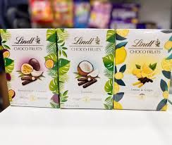 Imported Lindt Choco Fruits Swiss Chocolates 125g